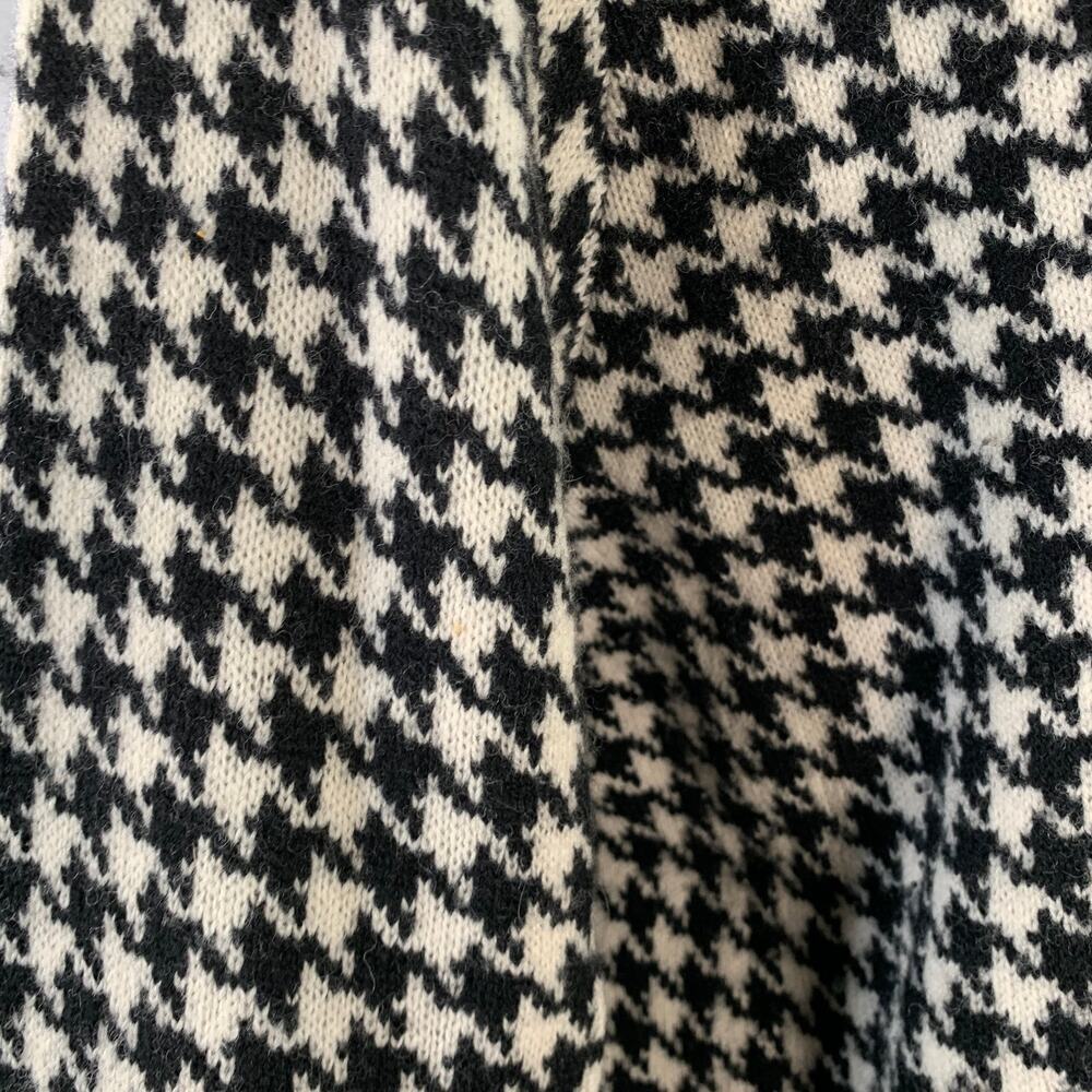 LAUREN by RALPH LAUREN Size XXXL Black Off White Wool Zip Pockets Jacket - Picture 9 of 11